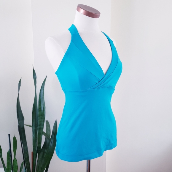Lululemon T Back Faux Wrap Front Tank - 6 - Picture 12 of 12